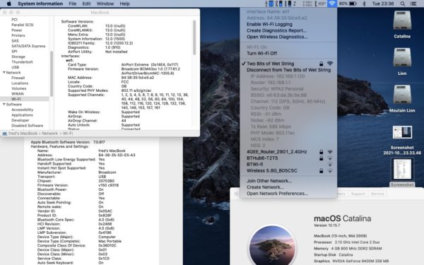 The A1181 2009 MacBook 13" WiFi and BT Upgrade Kit - Image 4