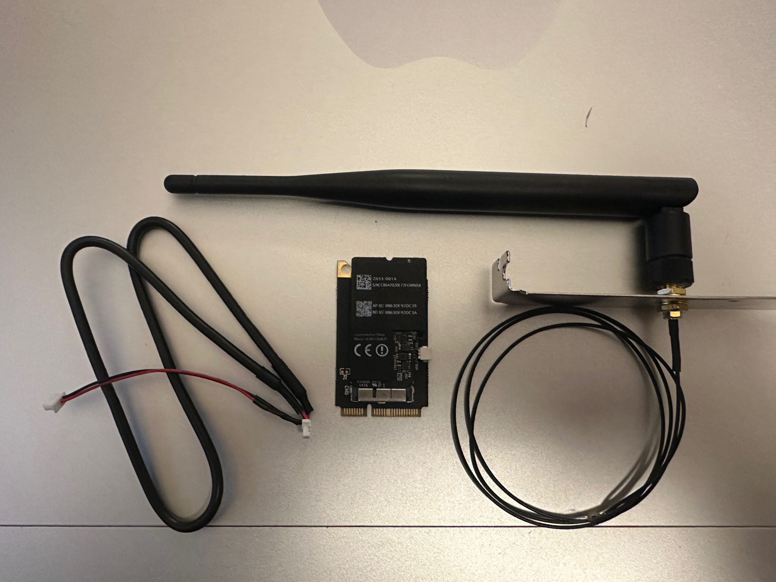 MacPro 4.1 and 5.1 WiFi and BT Upgrade Kit (Including BCM94360CD)